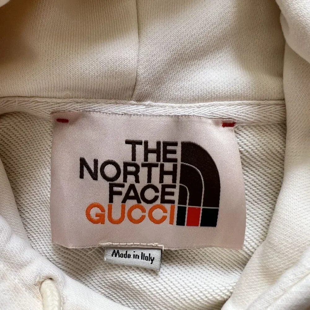 Gucci x The North Face Sleeveless Cotton Sweatshirt Hoodie-Size XS